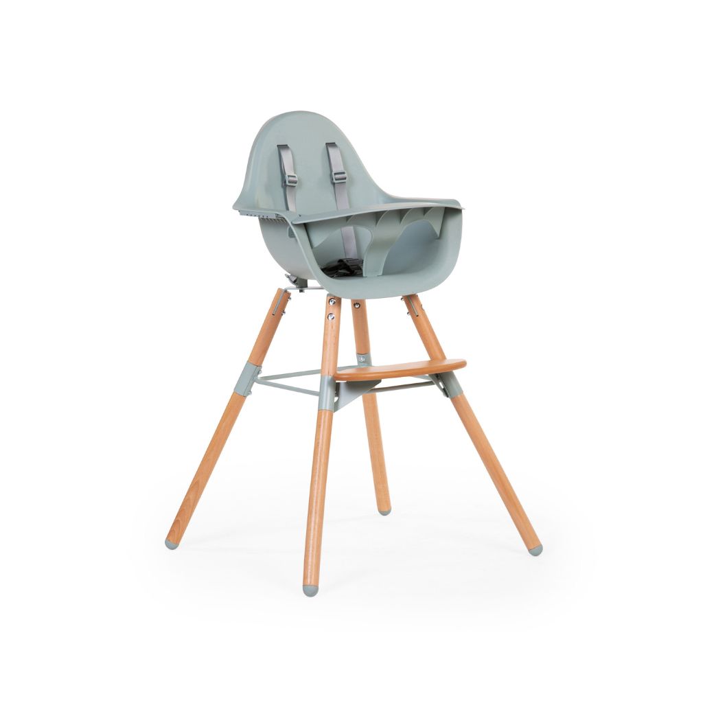 Childhome Chaise haute Evolu 2 Natural Mint