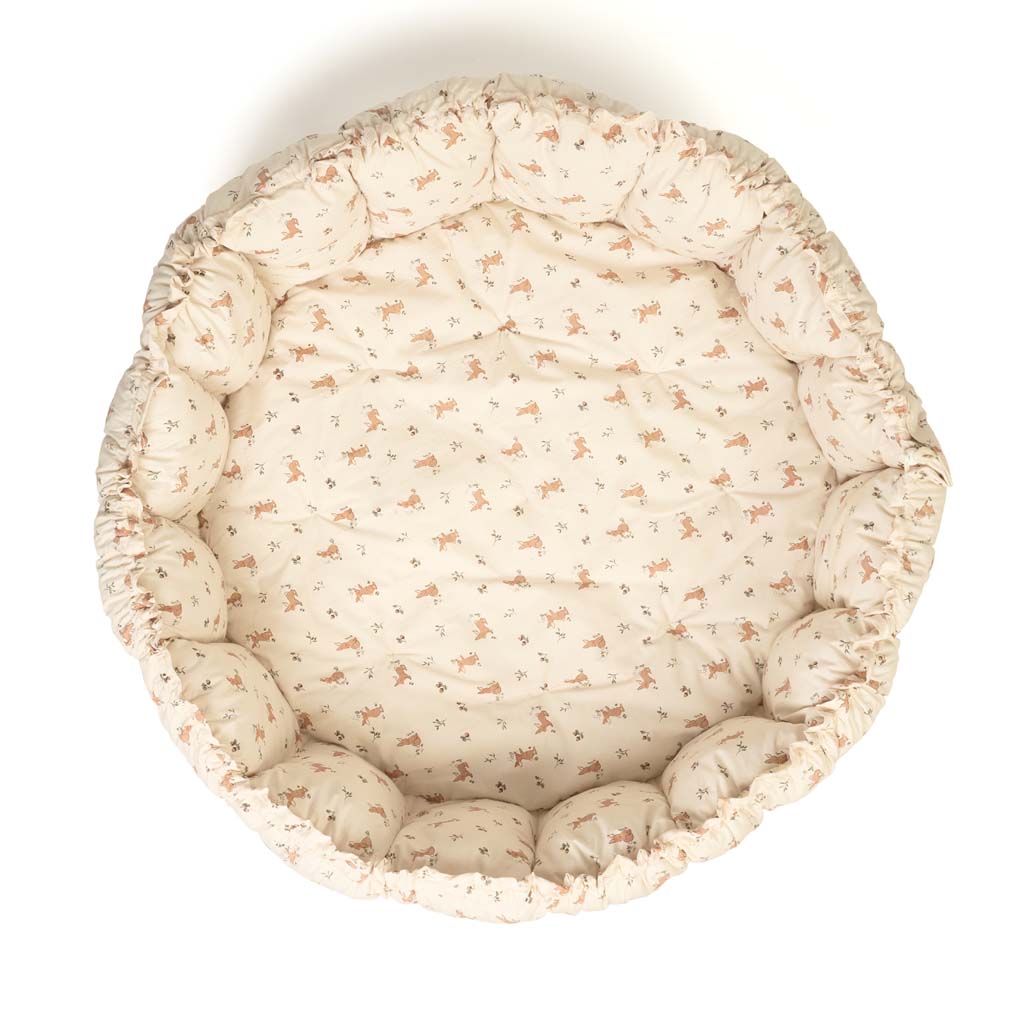 Play&Go Babymat Cocoon Bloom Rabbit Beige
