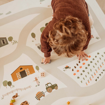 Play&Go Tapis De Puzzle  Farm Multi – 6 Pièces