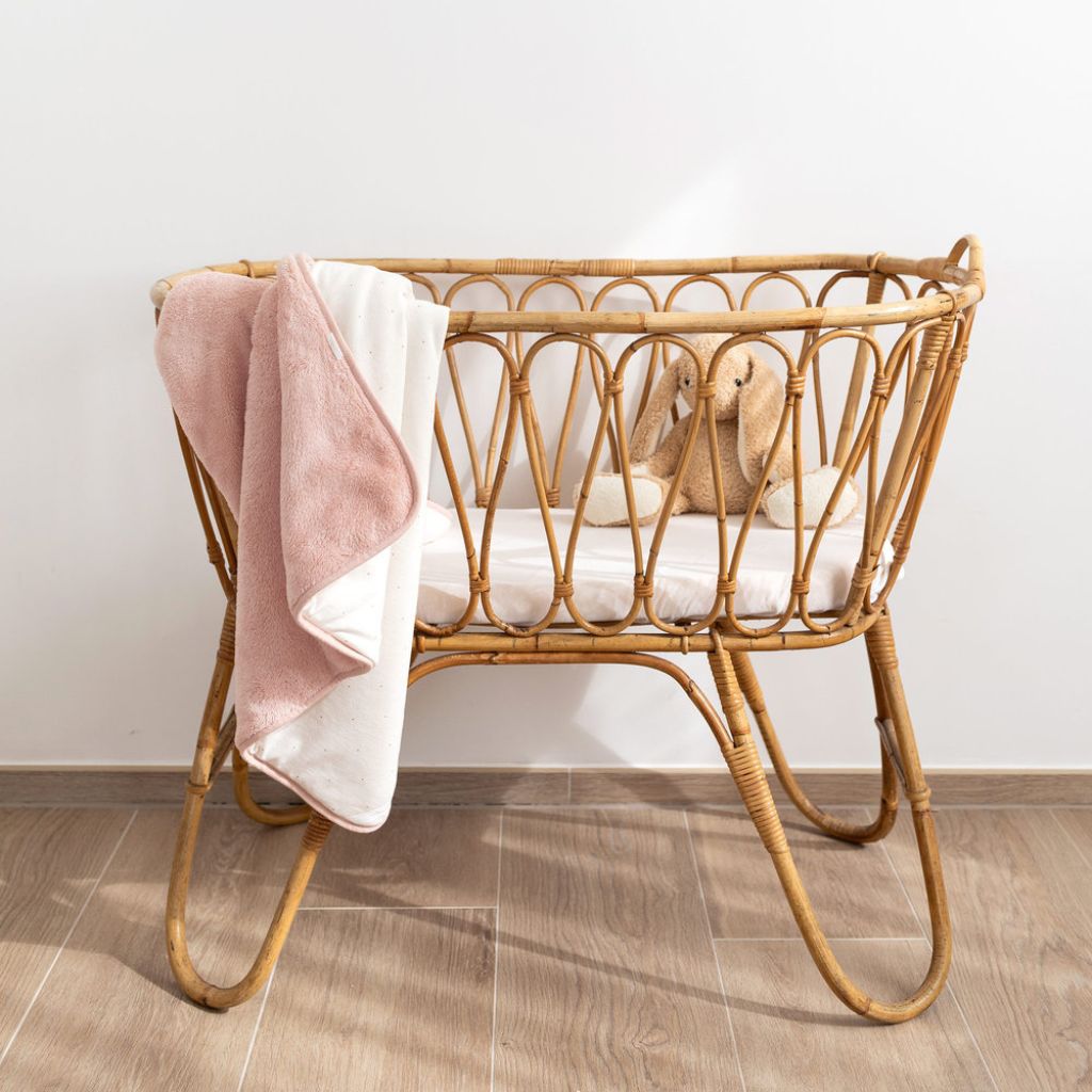 Bemini Couverture Softy Blush pady jersey 75 x 100 cm 