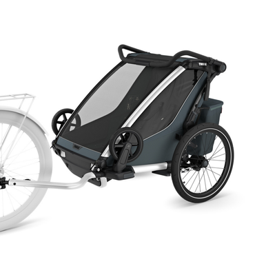Thule Remorque à vélo G3 Chariot Cross 2 Double Dark Slate