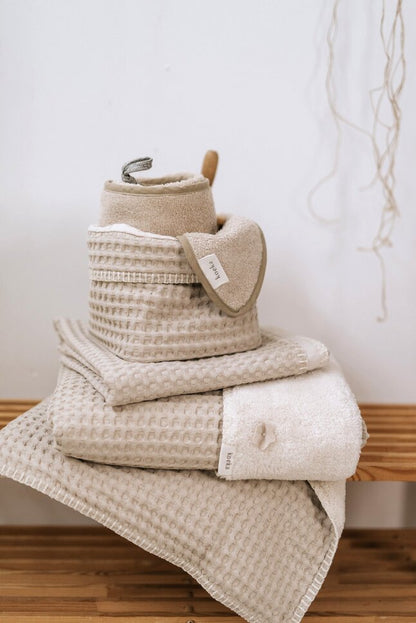 Koeka Couverture pour lit Oslo Sand/Pebble