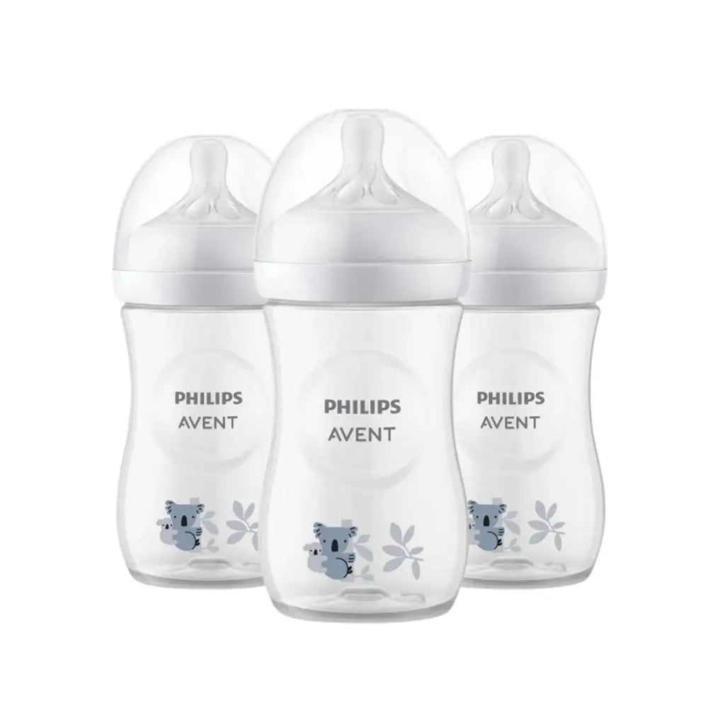 Philips AVENT Biberon Natural Response Koala transparent 260 ml - 3 pièces