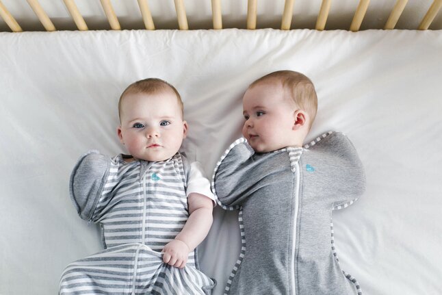 Love to Dream Inbakerzak / Slaapzak Swaddle Up Original TOG 1,0 Grey 70 cm