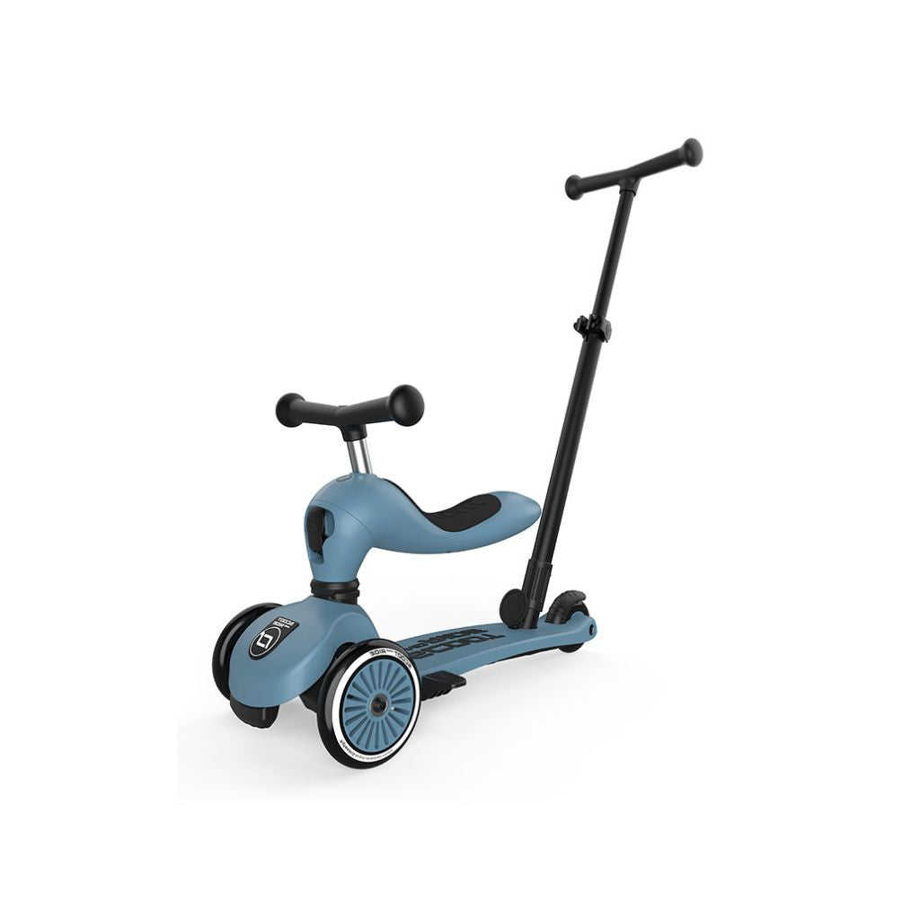 Scoot and Ride Loopfiets Highwaykick 1 Push & Go Steel