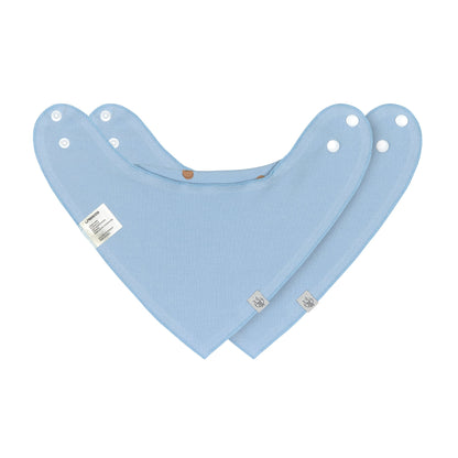 Lässig Bandana slab Happy Rascals Smile Sky Blue - 2 stuks