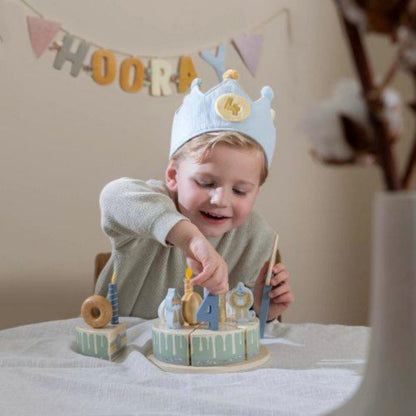 Little Dutch Couronne d'anniversaire bleu