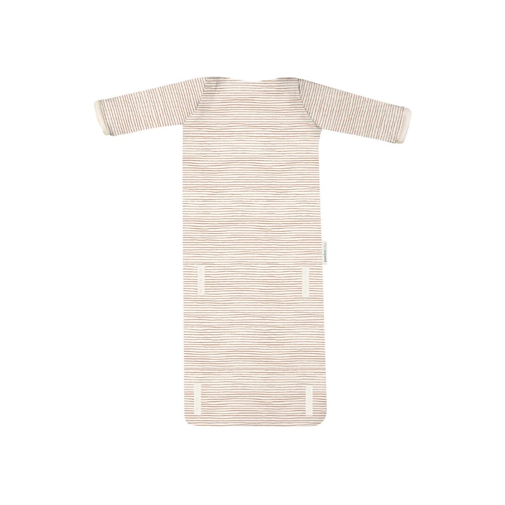 Puckababy Sac de couchage 4 saisons Stripes TOG 0,25-2,5 Hazel 100 cm