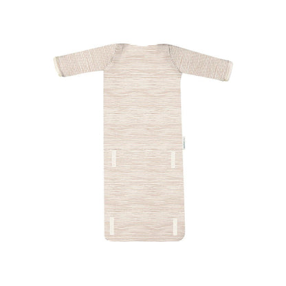 Puckababy Sac de couchage 4 saisons Stripes TOG 0,25-2,5 Hazel 100 cm
