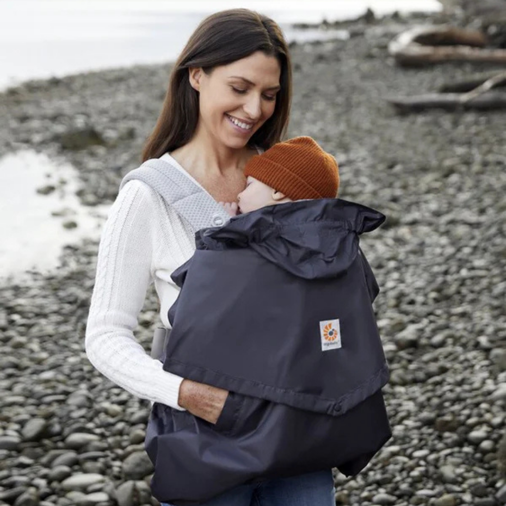 ERGObaby Regencape Rain & Wind Carrier Cover Charcoal