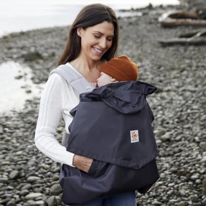 ERGObaby Regencape Rain & Wind Carrier Cover Charcoal