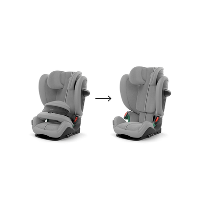 Cybex Siège-auto Pallas G3 Groupe 1/2/3 Plus Stone Grey / Mid Grey
