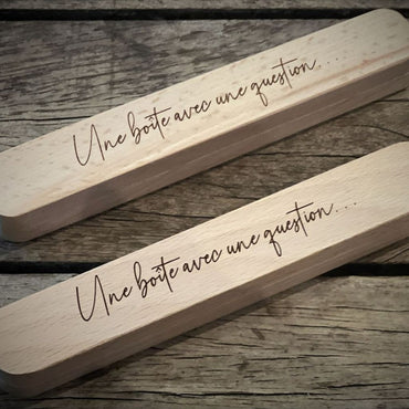 Dotti Boîte de stylo "Veux-tu être ma marraine ?" FR