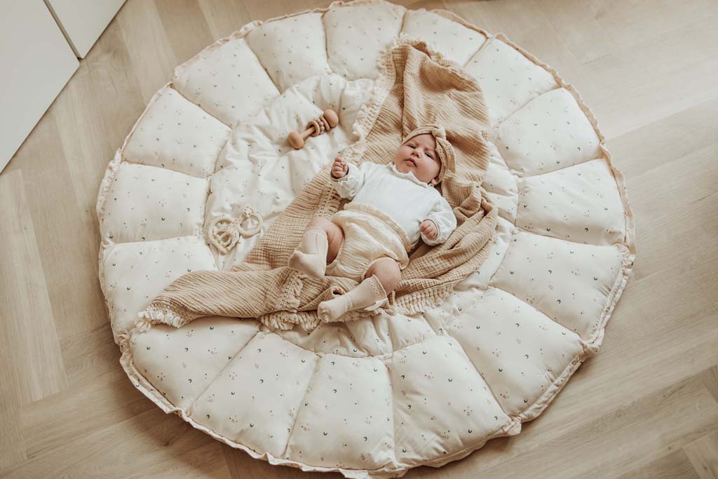 Play and Go Coco Moon Organic playmat, cocoon & organizer 130 cm