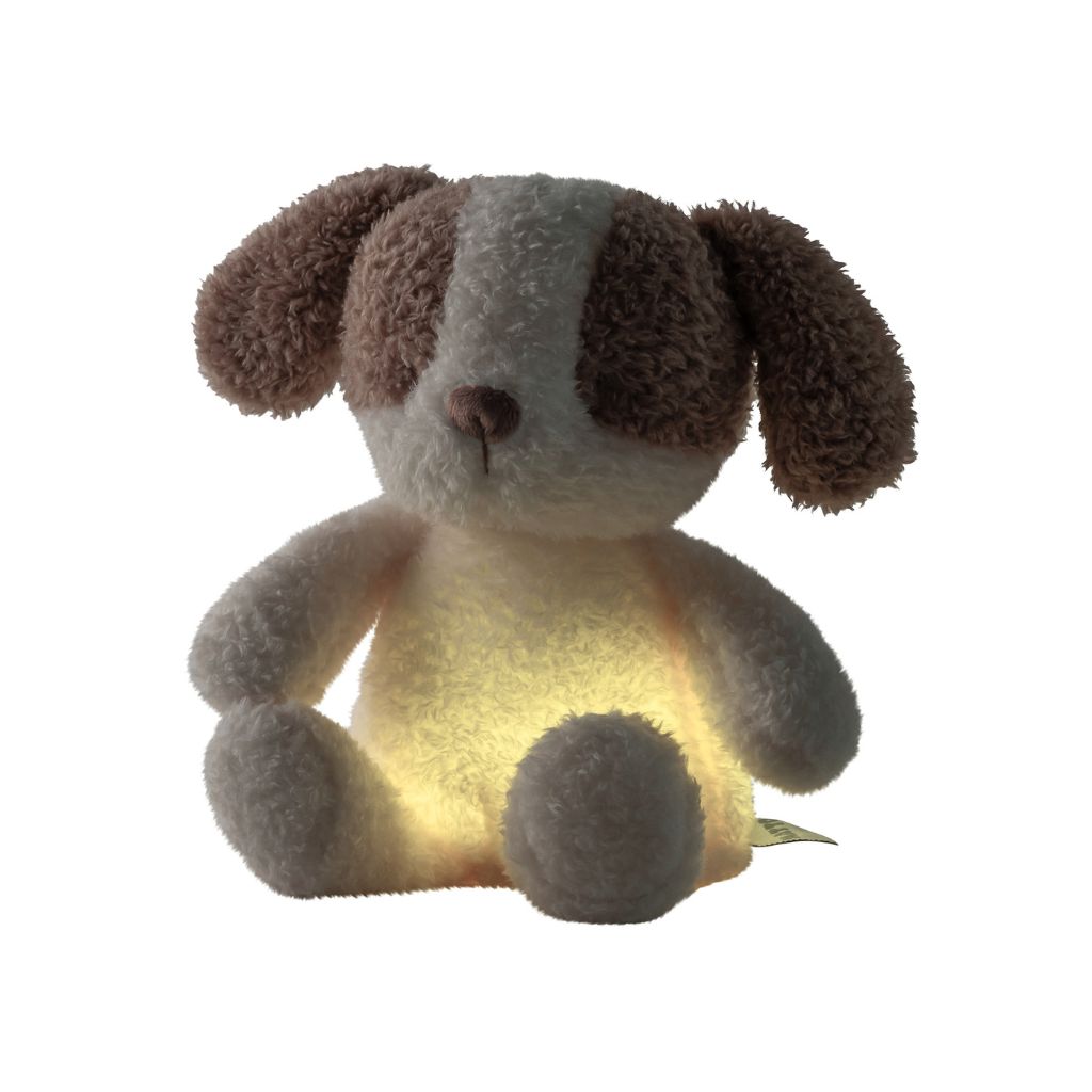 Nattou Peluche veilleuse Teddy/Nightlights Mini Sleepy chien vanille