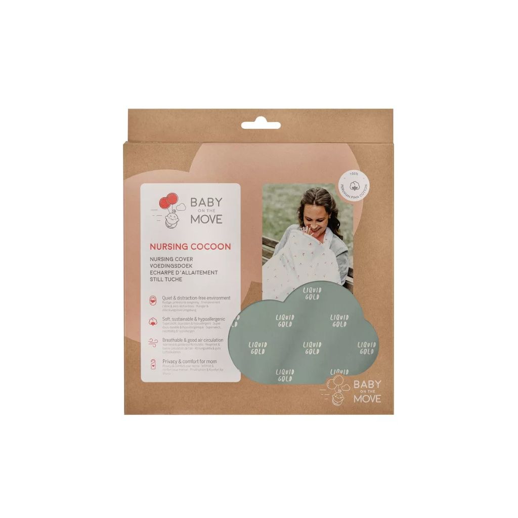 Owego Châle/écharpe d'allaitement Nursing Cocoon Liquid Gold