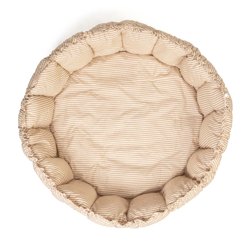 Play&Go Tapis d'éveil Cocoon Bloom Stripes Brown