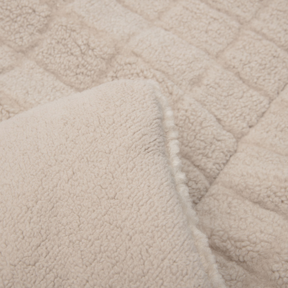 Jollein Parklegger Box Teddy Warm Sand 75 x 95 cm