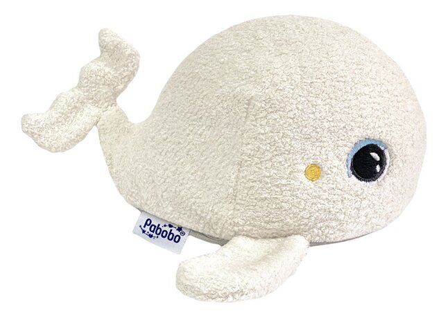 Pabobo Veilleuse Beluga  blanc