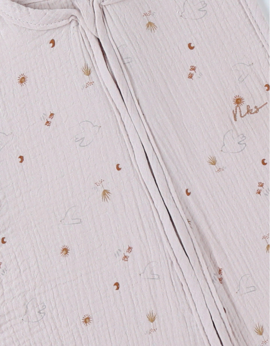 Noukie's Sac de couchage Doves of Happiness TOG 1,0 Pink 70 cm