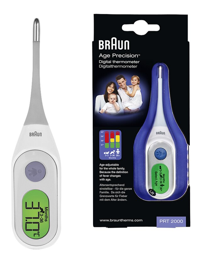 Braun Digitale koortsthermometer PRT2000