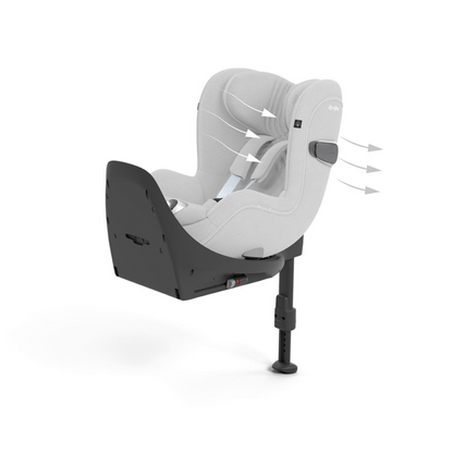Cybex Siège-auto Sirona T Plus i-Size Groupe 0/1 Platinum White