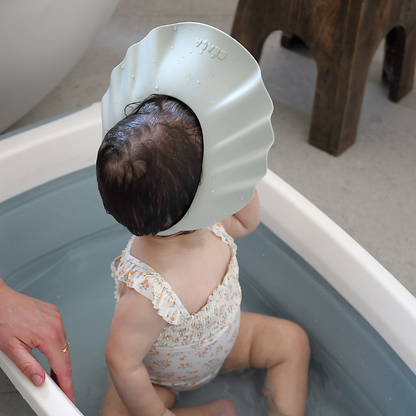 Béaba Visière de bain en silicone Vert de gris