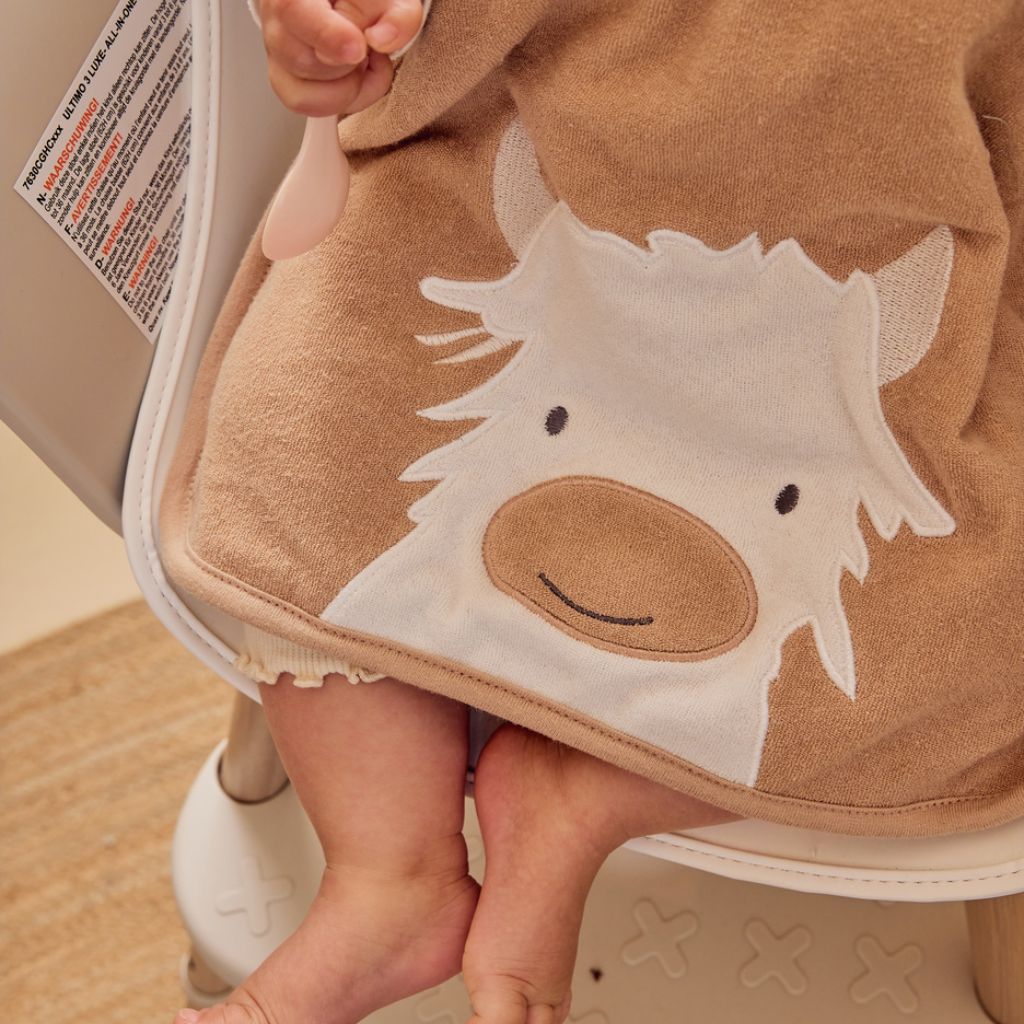 Noukie's Slabbetje Fluffy & Orso - 2 stuks
