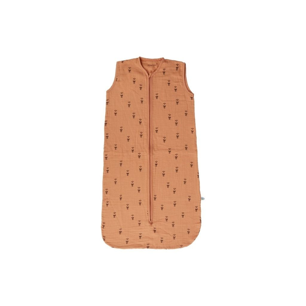 Dreambee Zomerslaapzak Flo TOG 0,5 Terracotta 90 cm
