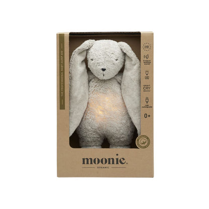 Knuffel met licht en geluid The Humming Bunny Gray Natur 2.0