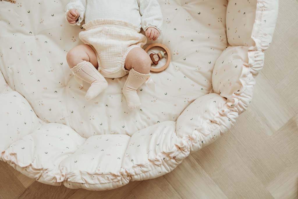 Play and Go Coco Moon Organic playmat, cocoon & organizer 130 cm