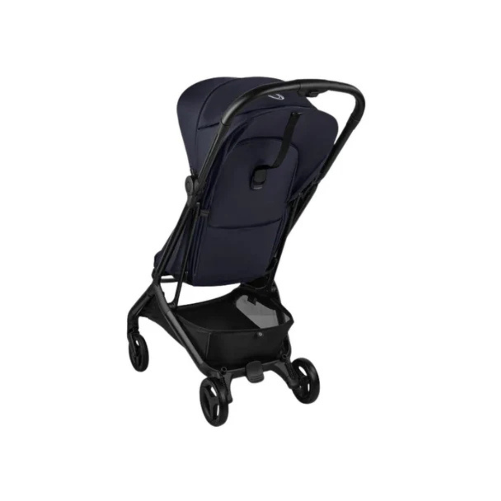 Bugaboo Kinderwagen Butterfly 2 complete Black/Deep indigo + bumper bar + regenhoes