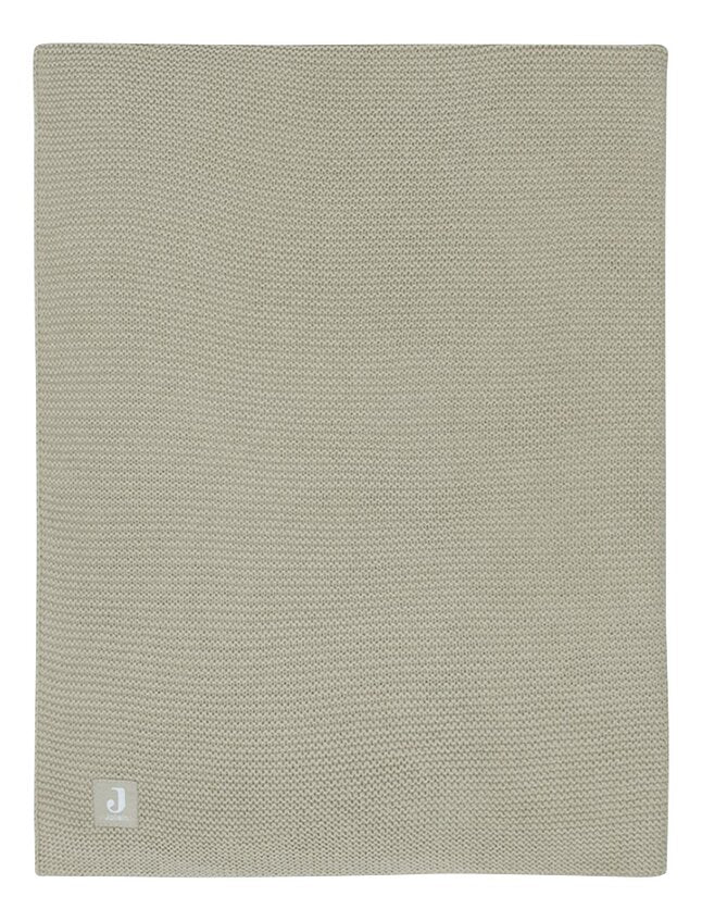 Jollein Deken voor wieg of park Basic Knit  Olive Green