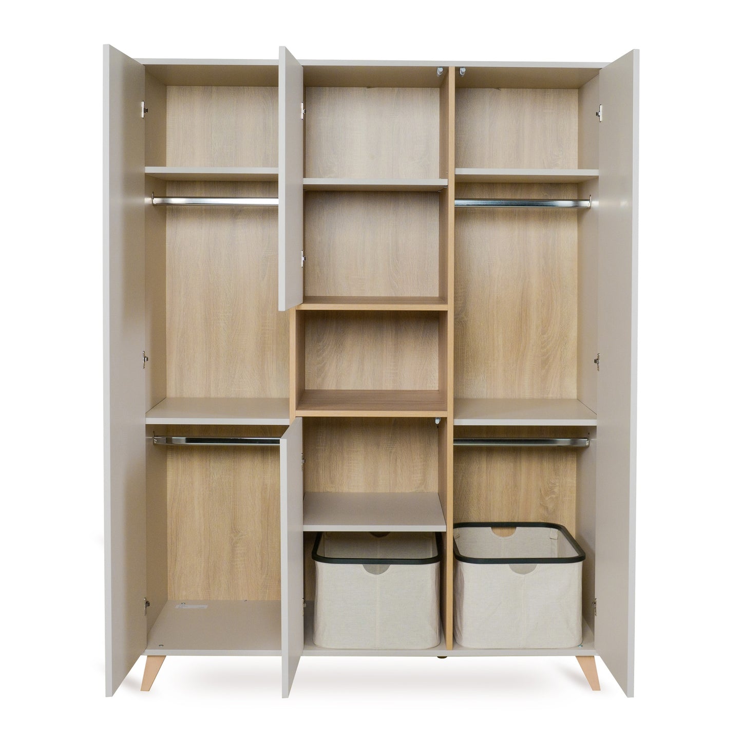 Quax Kast met 3 deuren Loft Clay