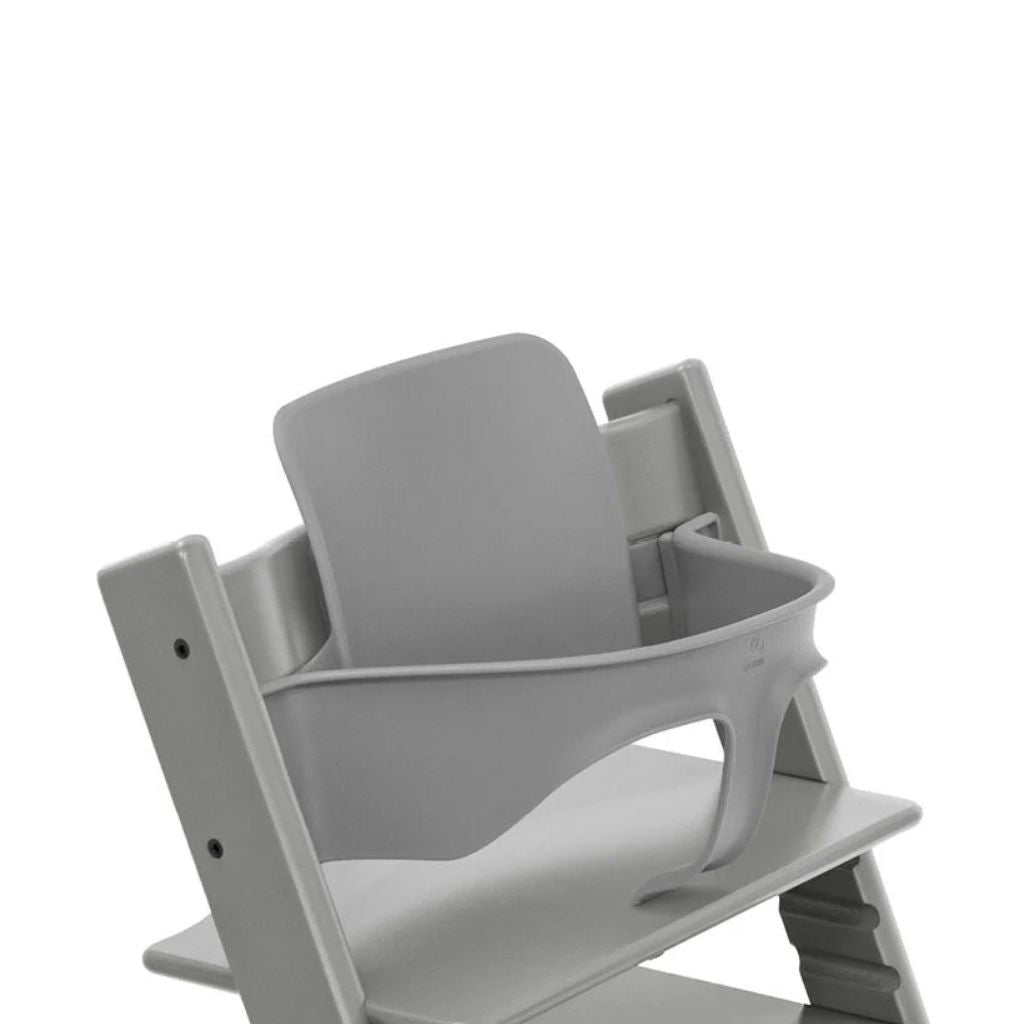 Stokke® Eetstoel Tripp Trapp® Bundel Storm Grey + Baby set²