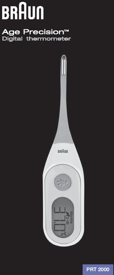 Braun Digitale koortsthermometer PRT2000