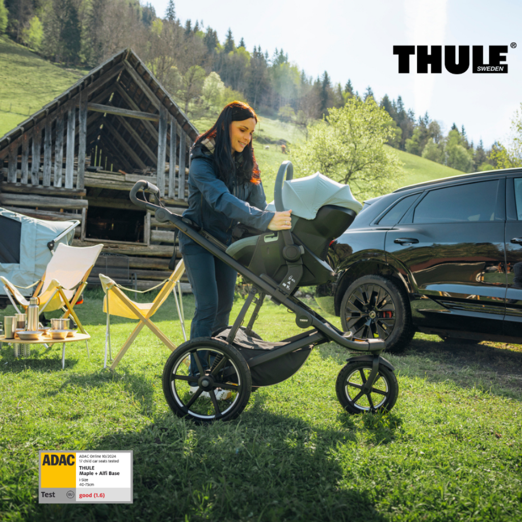 Thule Draagbare autostoel Maple Groep 0+ Midblue