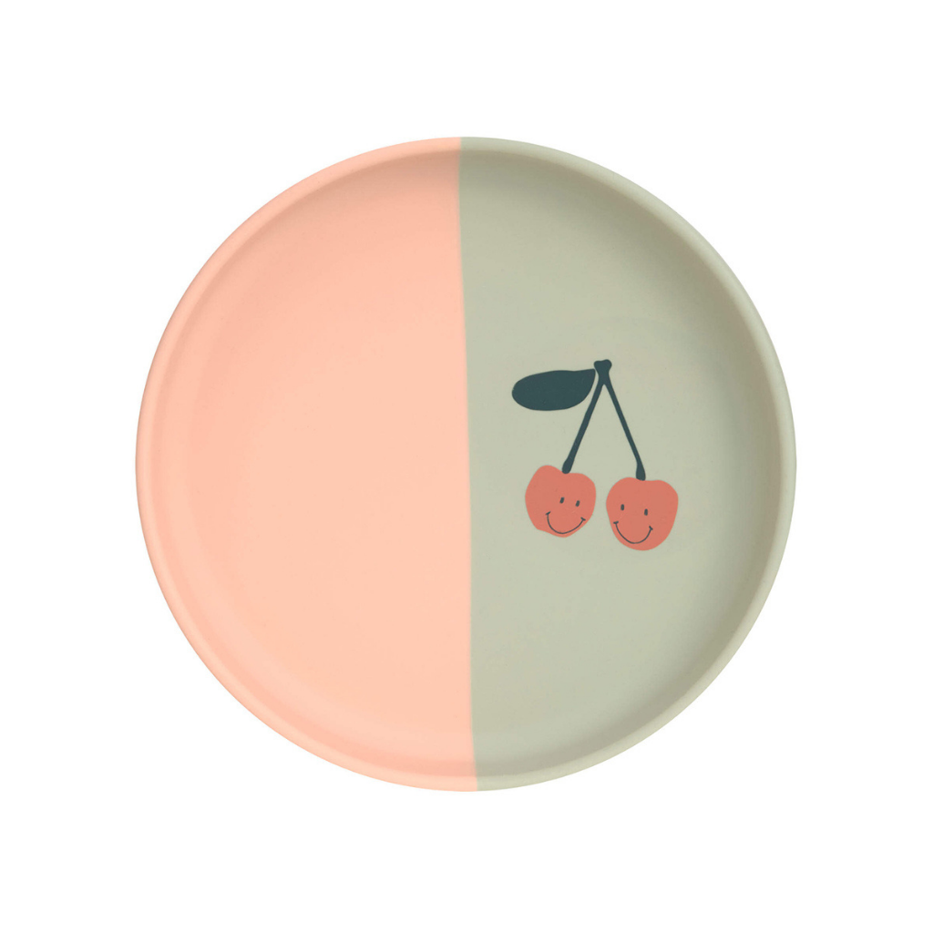 Lässig Bord siliconen Happy Fruits Cherry