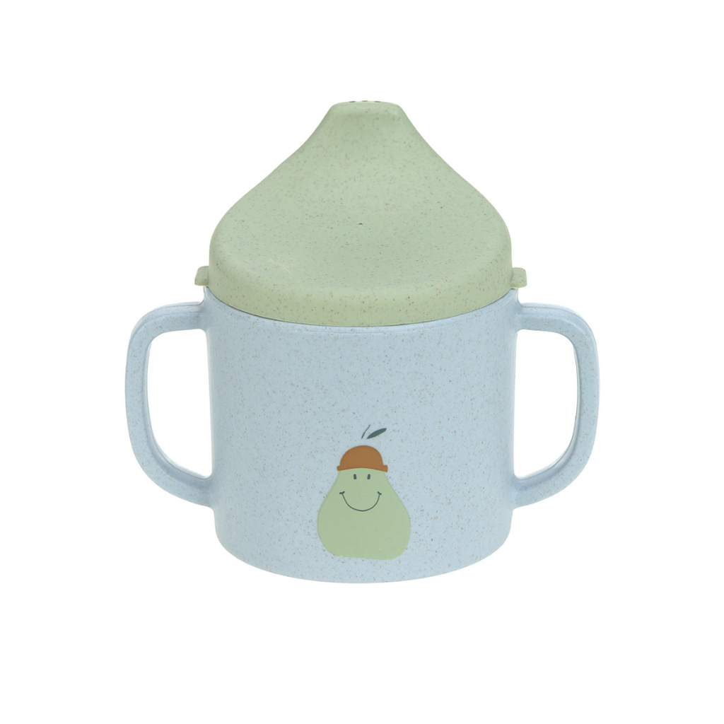 Lässig Oefenbeker met handvaten Happy Fruits Lemon Multi