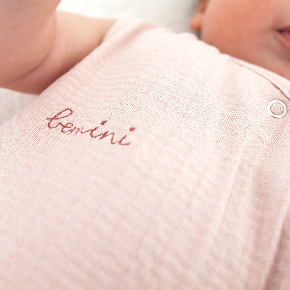 Bemini Sac de couchage d'été Magic Bag Cadum TOG 0,5 Blush 60 cm