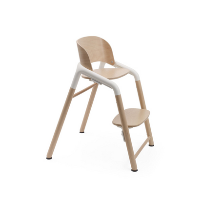 Bugaboo Eetstoel Giraffe Wood/White