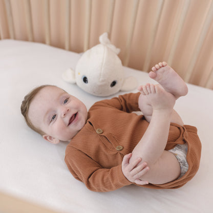 Pabobo Veilleuse Beluga  blanc