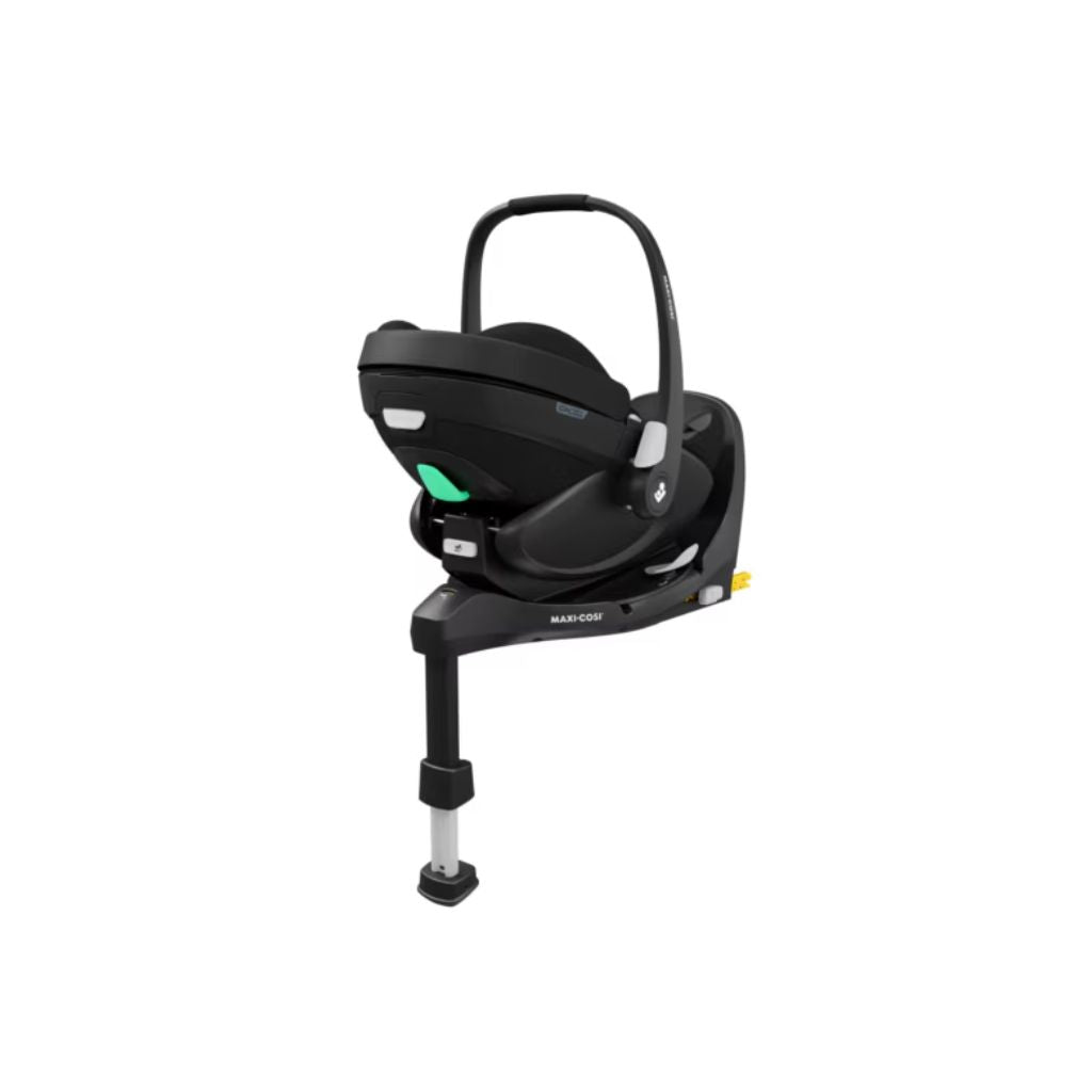 Maxi-Cosi Kinderwagen 4-in-1 Fame Twillic Black + draagmand + Autostoel Pebble 360 pro 2 + basis Familyfix 360 Pro