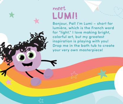 Glo Pals Badspeelgoed Light-Up Lumi - 4 stuks