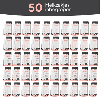 Mammie Bewaarzakjes voor moedermelk - 50 stuks