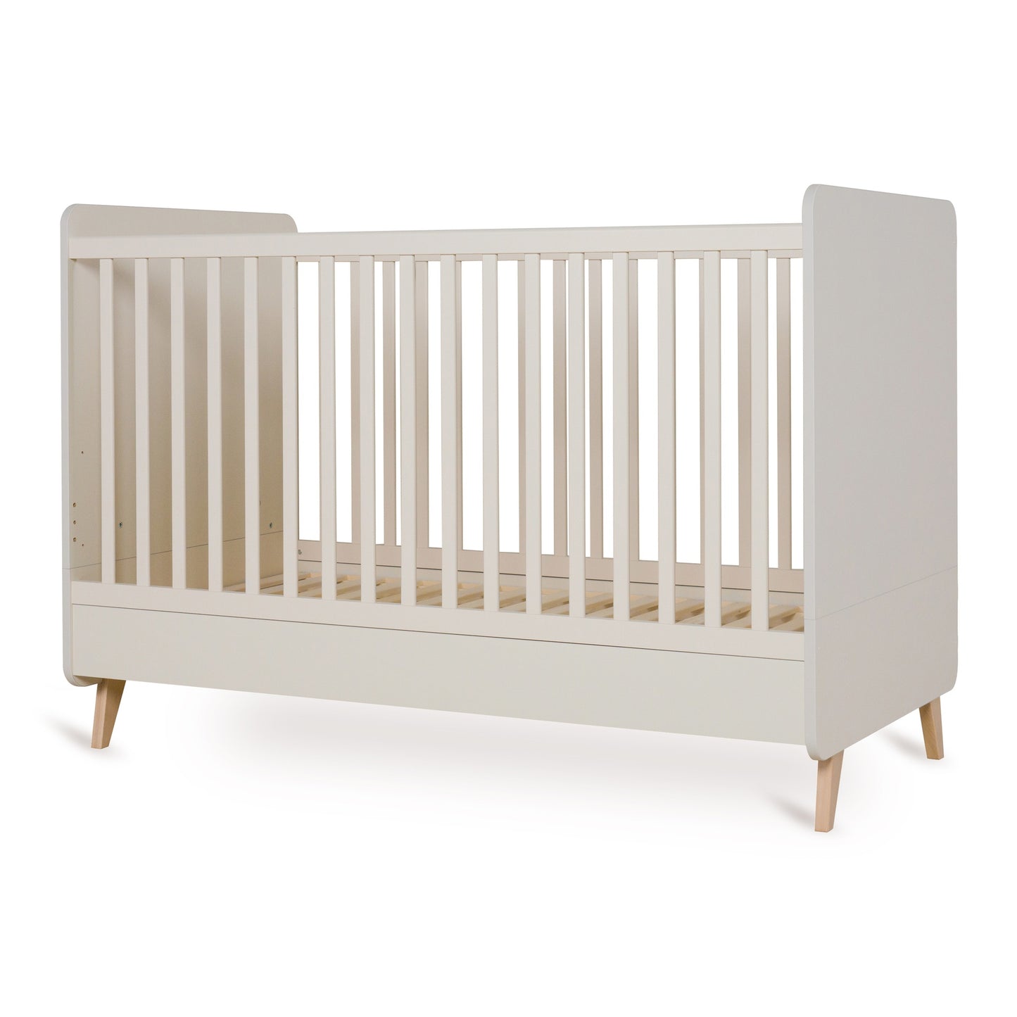 Quax Chambre de bébé 2 pièces (lit + commode avec rallonge) Loft Clay