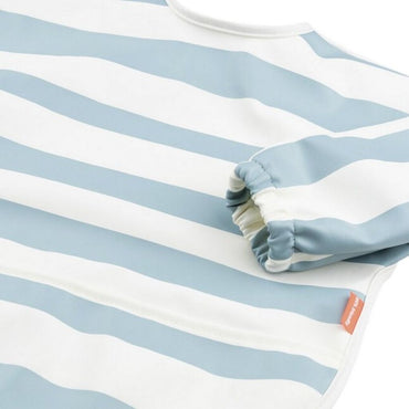 Done by Deer Slabbetje met mouwen Stripes  Blue