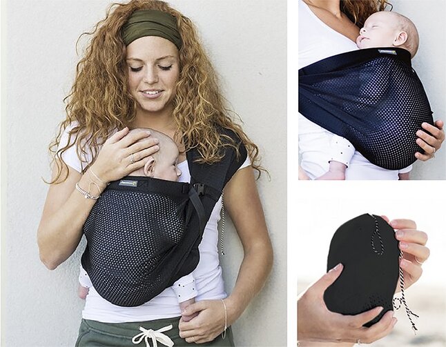 Minimonkey Combidrager Mini Sling Recycled Black