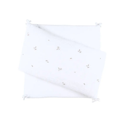 Noukie's Tour de lit mousseline blanche Fluffy & Orso