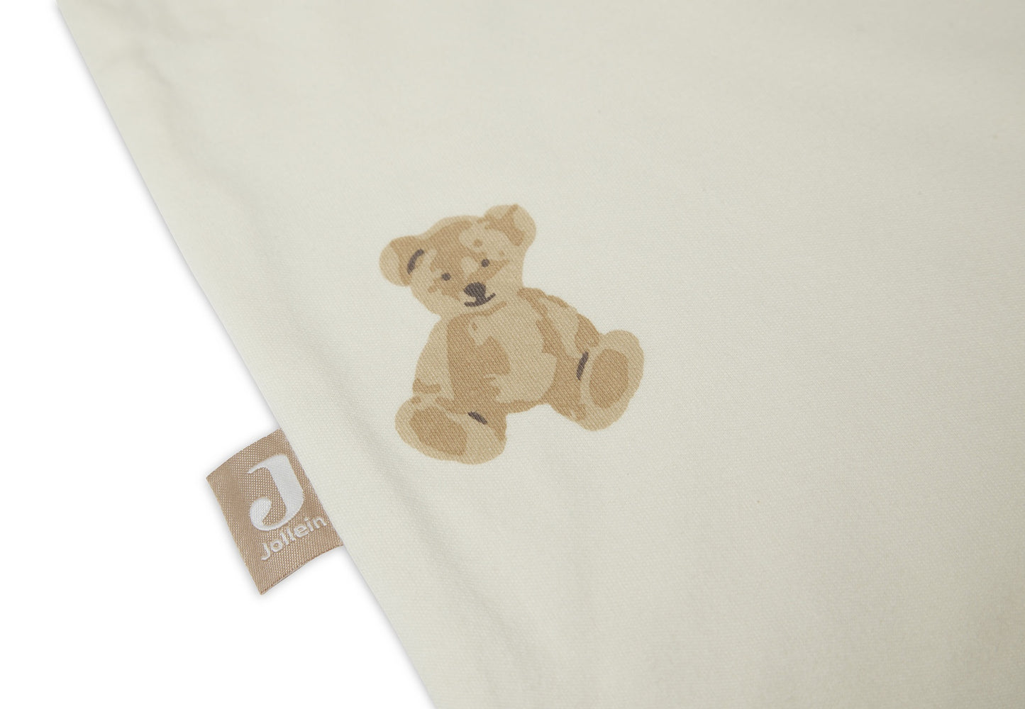 Jollein Sac de couchage d'été Teddy Bear TOG 0,5 Ecru 90 cm